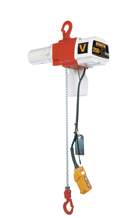 1 8 Ton Electric Chain Hoist - Harrington Ed-ds - Single Speed 115v Si