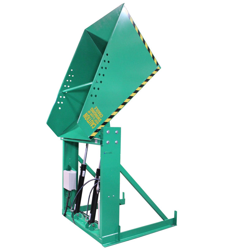 Box Dumper - 6000 lbs - 36"x36" Chute - Ultra-Heavy Duty - Valley Craft