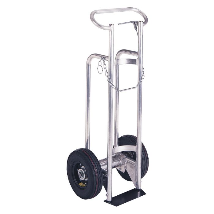 Cylinder Hand Truck - Single Cylinder - Aluminum - Ultra-Heavy Duty - Valley Craft