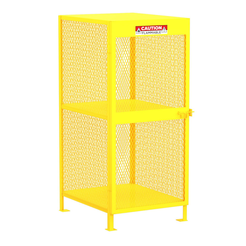 Gas Cylinder Storage Cabinet - Shelf - Ultra Heavy Duty - Valley Craft