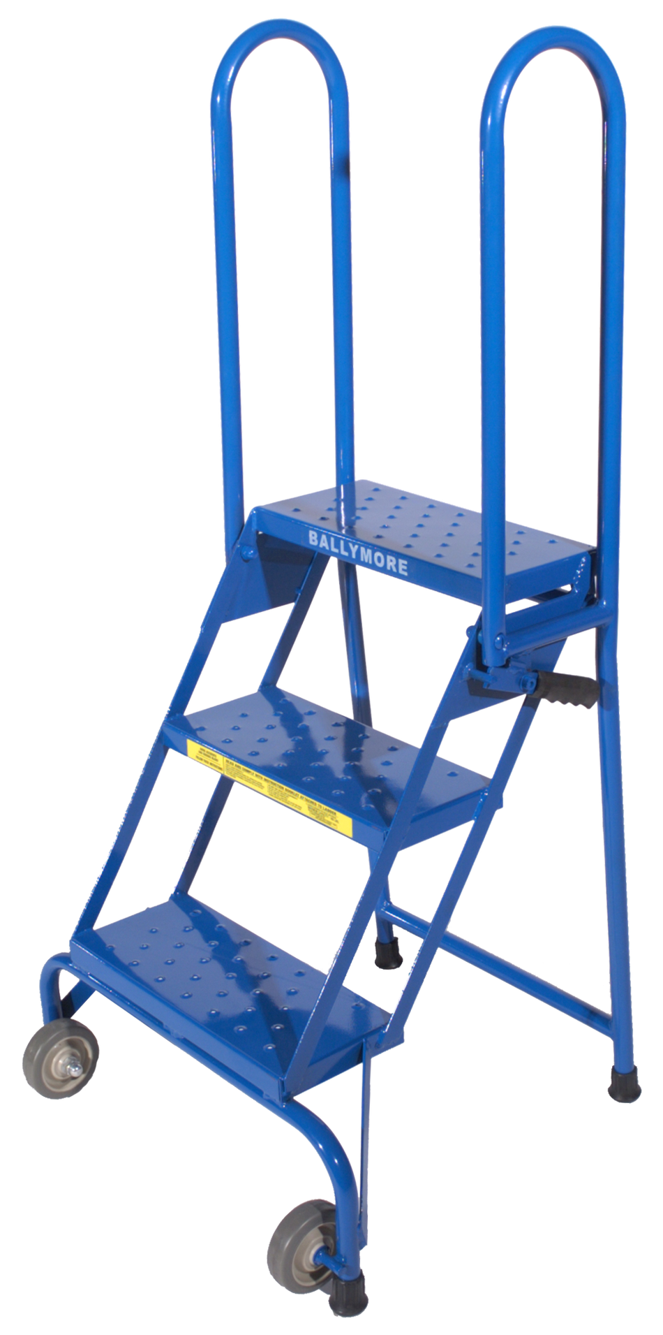 Rolling Ladder - Lock-N-Stock - 3 Step, Handles - Ballymore