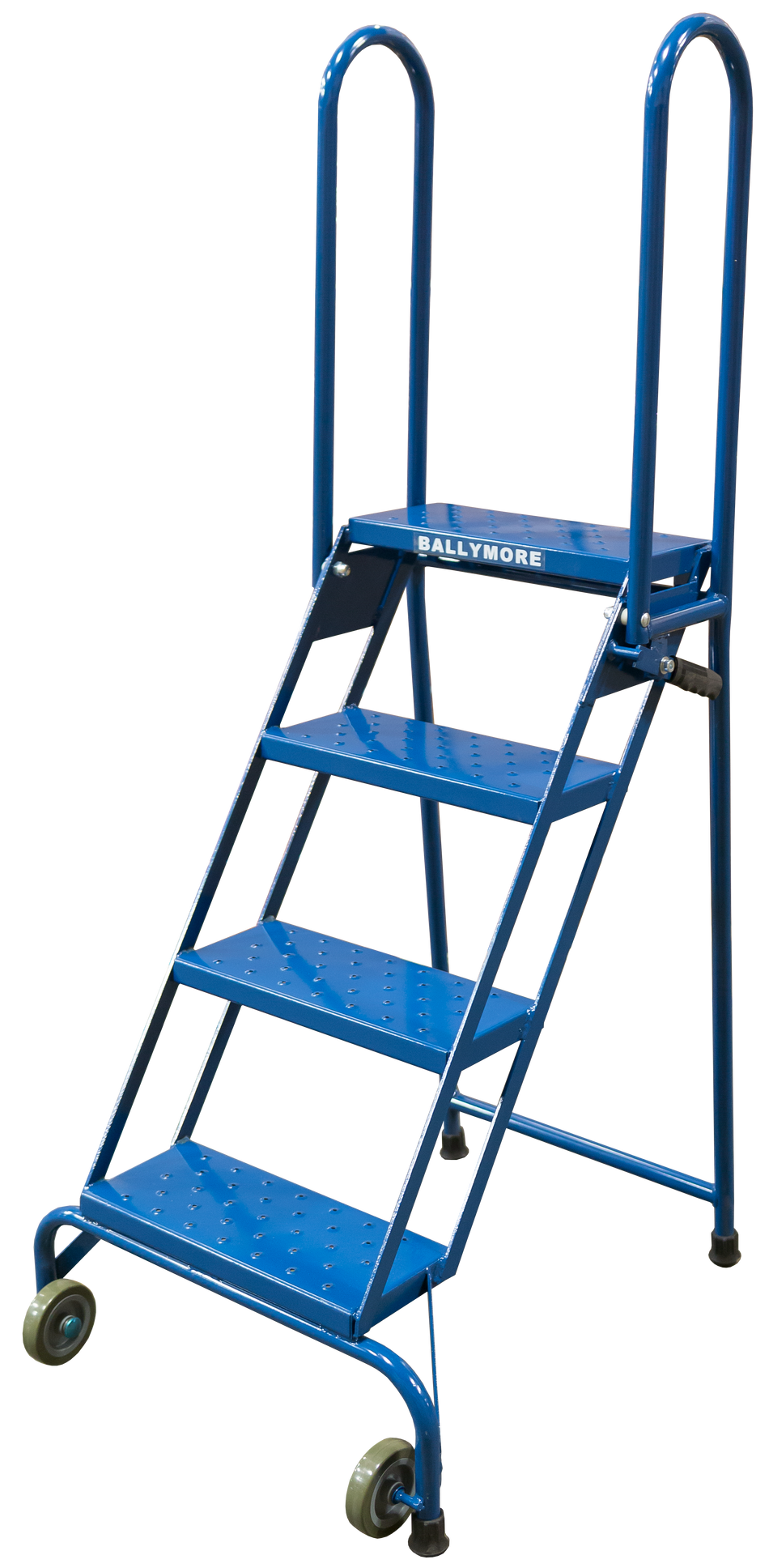 Rolling Ladder - Lock-N-Stock - 4 Step, Handles - Ballymore