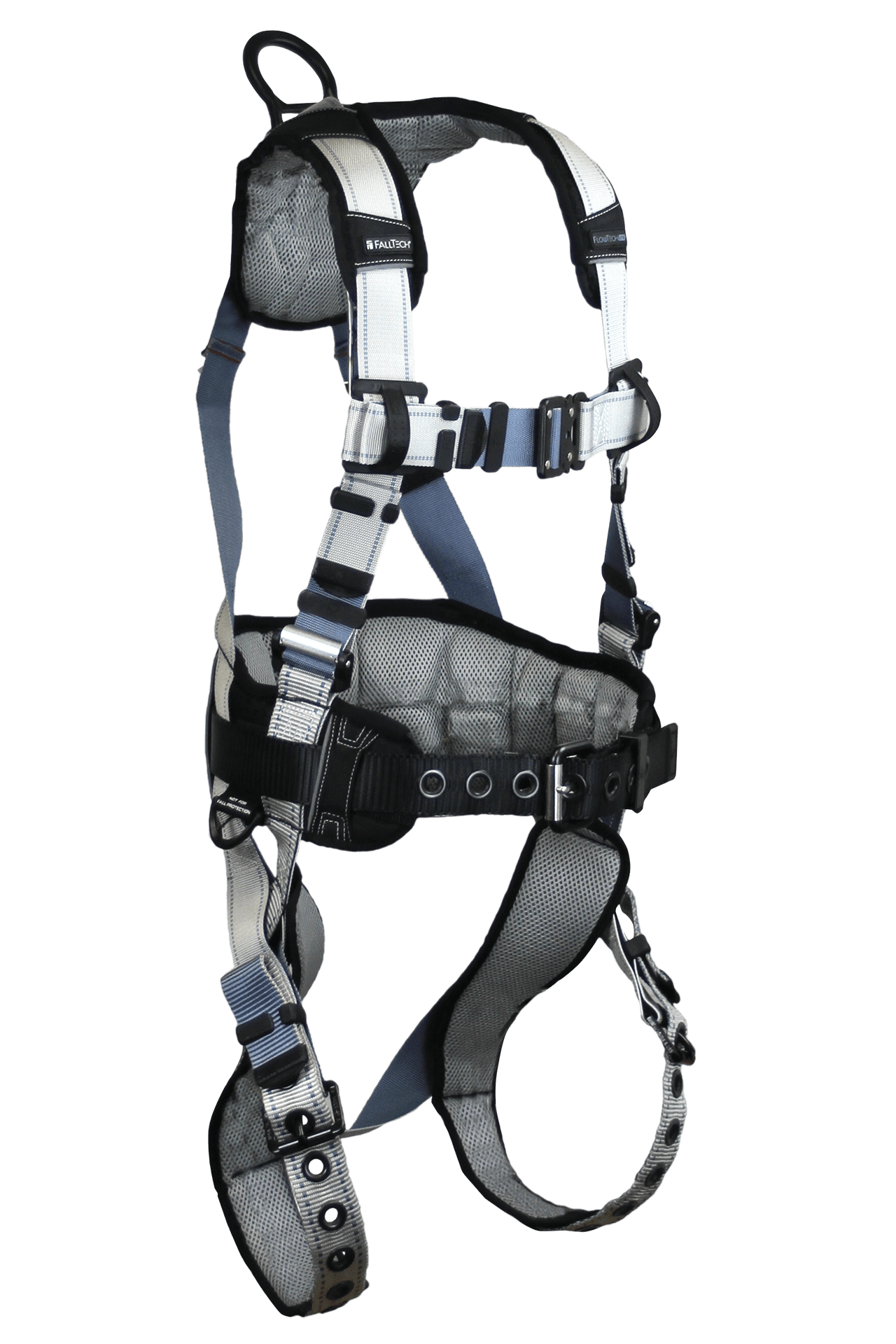 Flowtech LTE, 1D Construction Belted Full Body Harness, Tongue Buckle