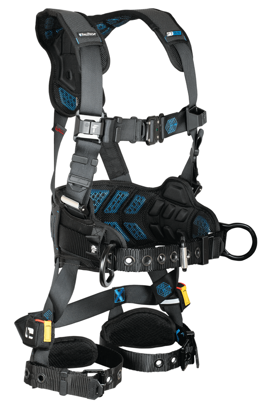 FT-ONE Belted Full Body Harness, Tongue Buckle Leg Adjustments