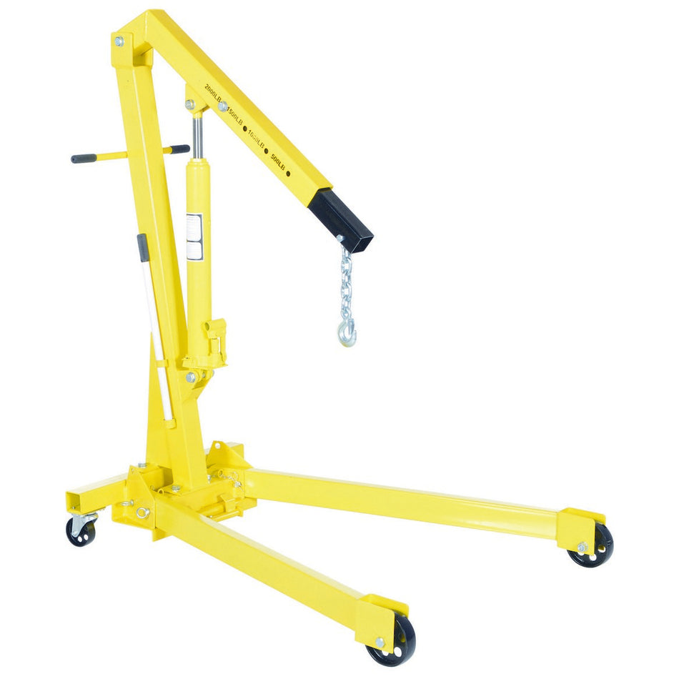 Shop Crane Engine Hoist - 2000 lbs Capacity - ENH-20-C - Vestil