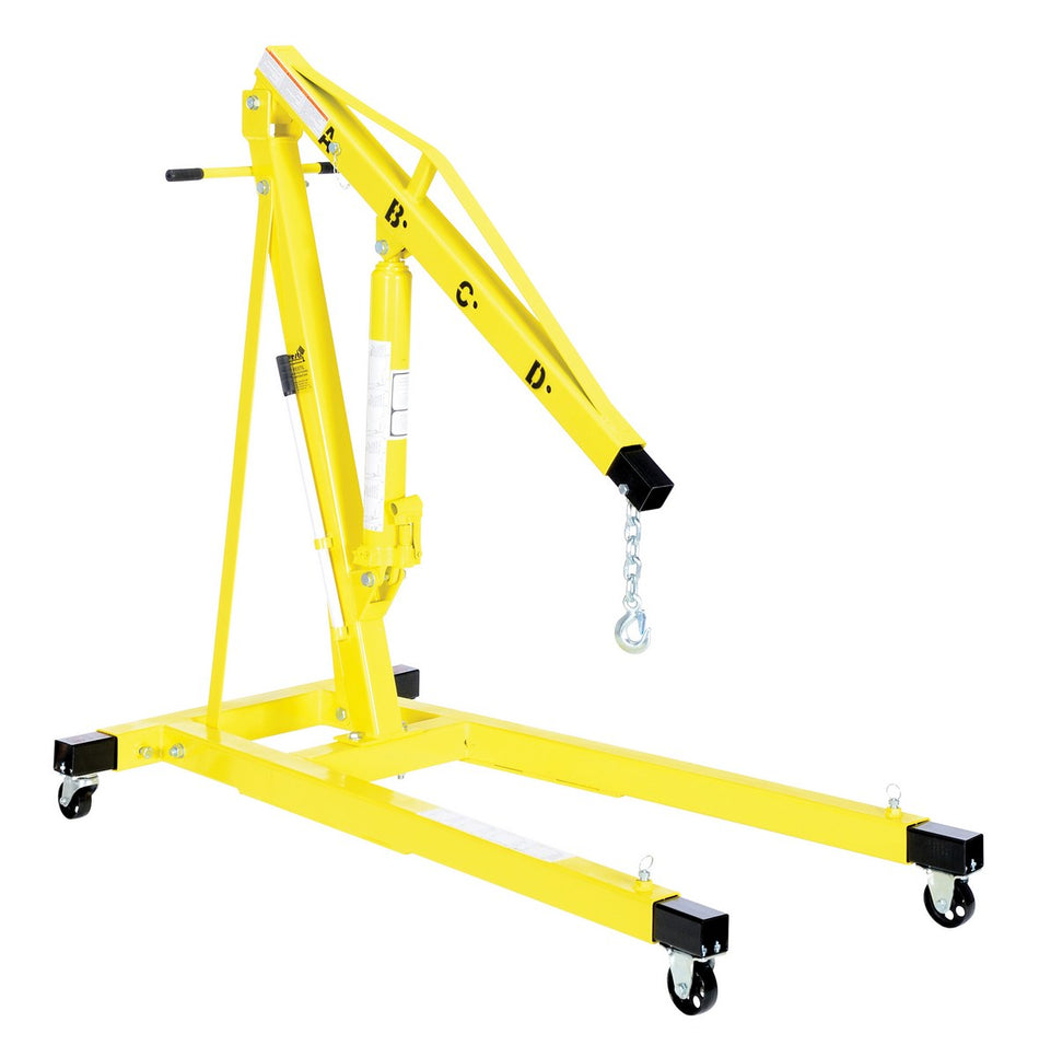 Shop Crane Engine Hoist - 4000 lbs Capacity - ENH-40-T - Vestil