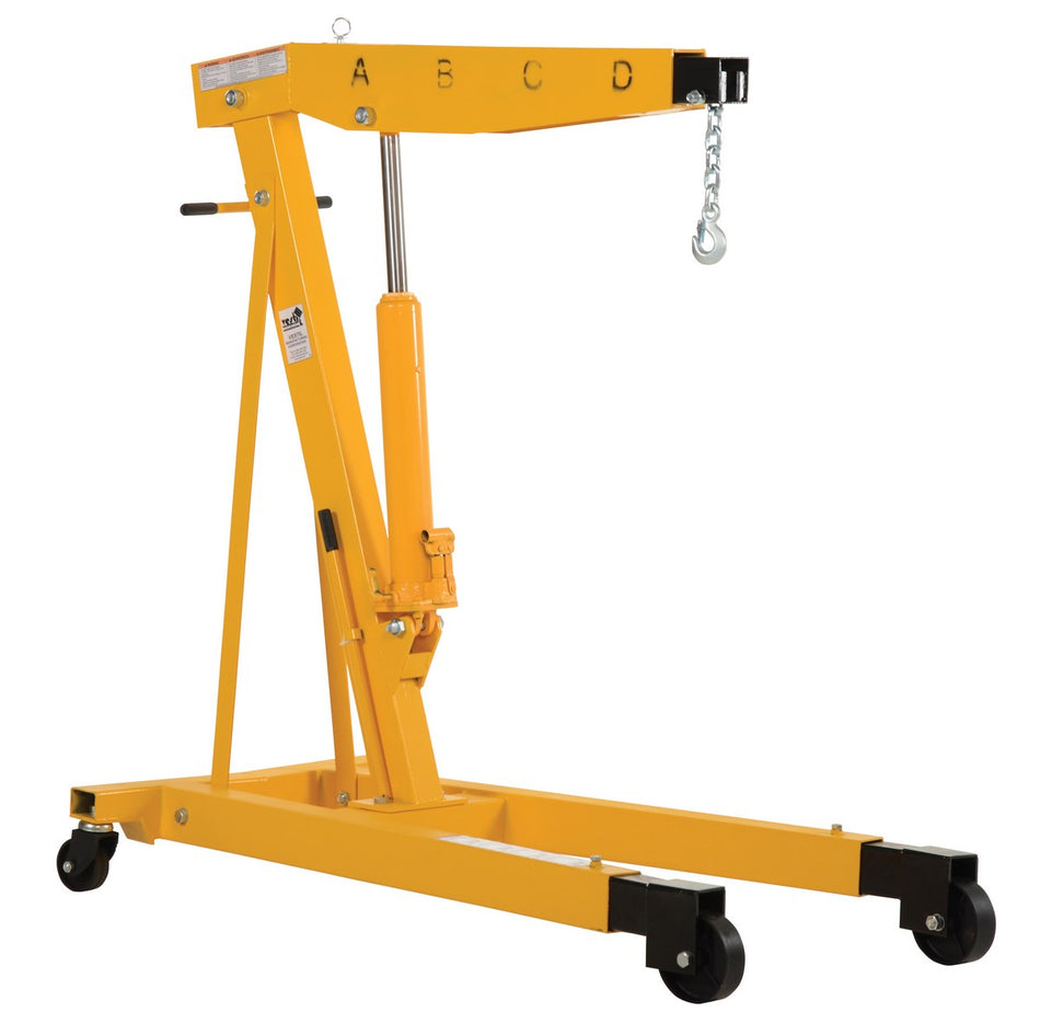 Shop Crane Engine Hoist - 6000 lbs Capacity - ENH-60-T - Vestil