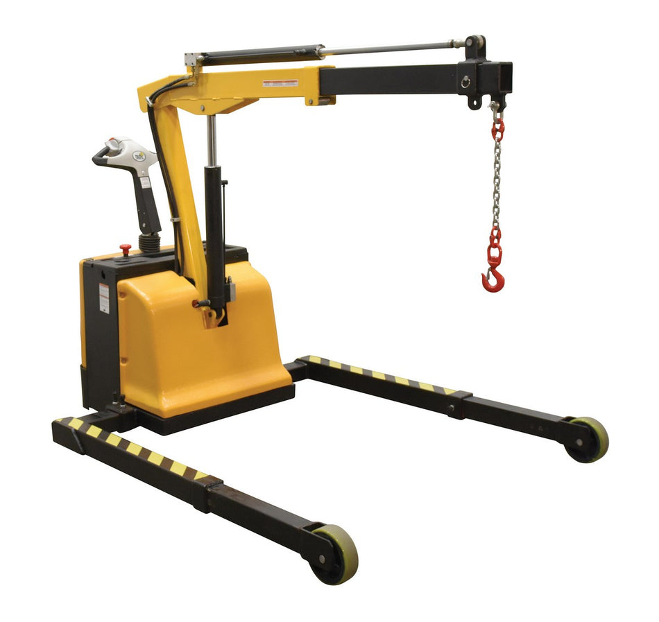 Electric Powered Floor Crane - 2500 lb Capacity - EPFC-25-AA - Vestil