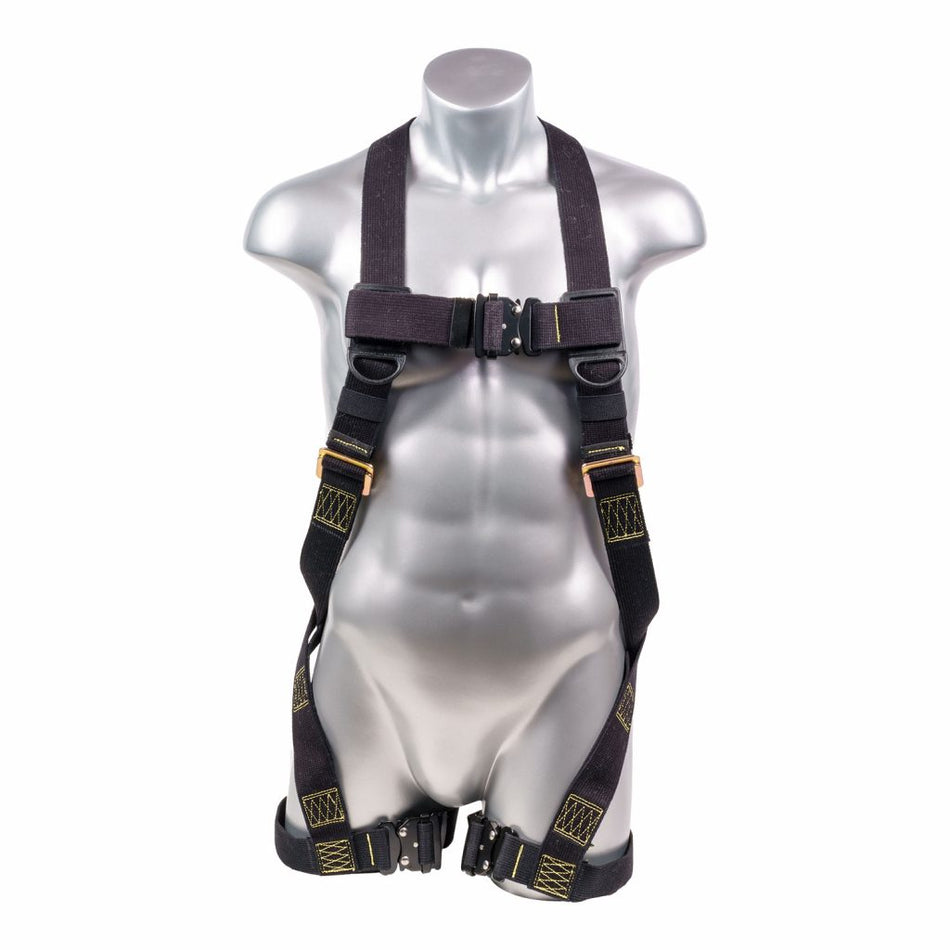 Welding Safety Harness, Quick-Connect Chest & Legs