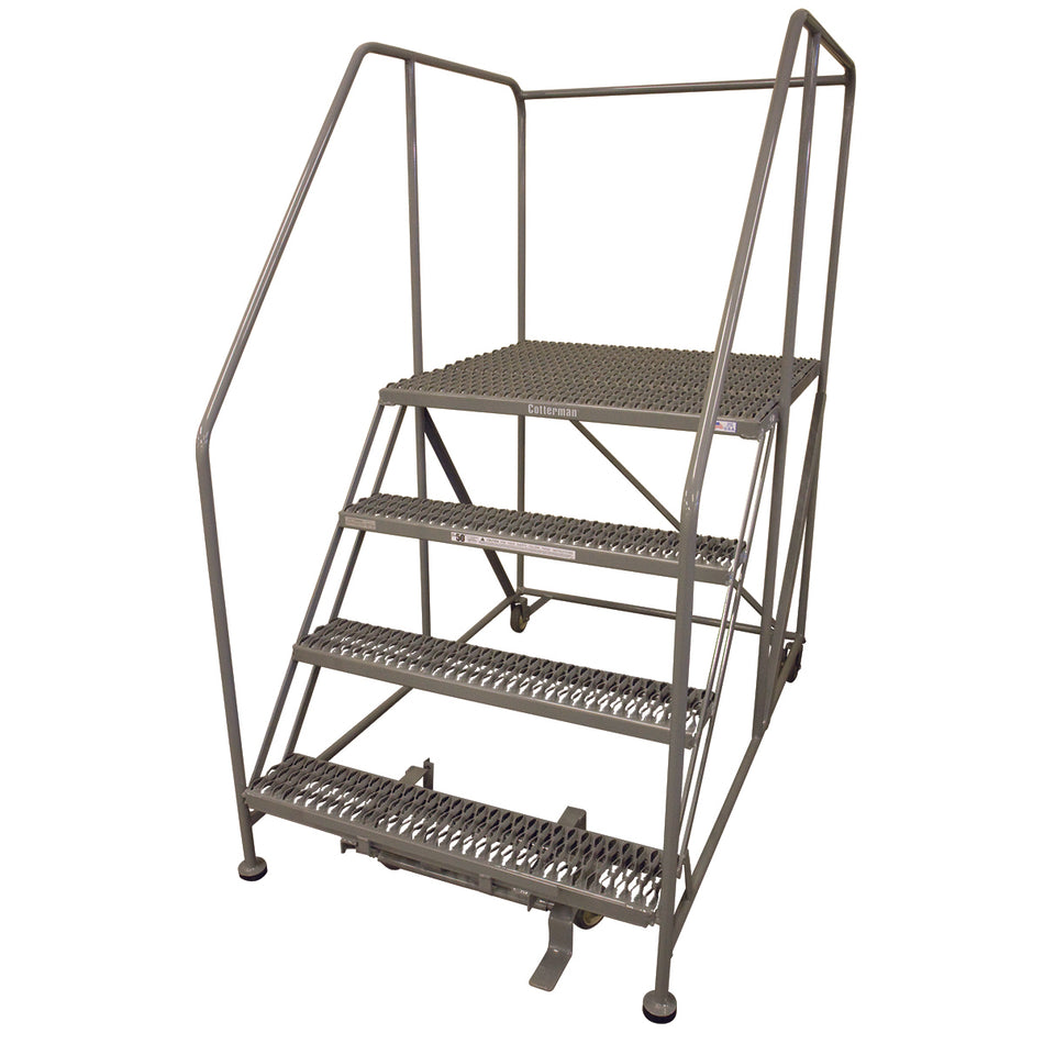 Work Platform - Series WP - 4 Step, Handrails - Cotterman