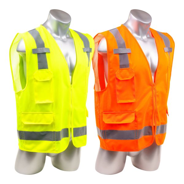 Six Pocket Surveyors Vest - Pack of 25