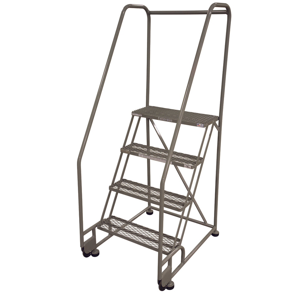 TiltNRoll Ladder - 4 Step - Cotterman